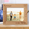 Share Laugh Personalized Wooden Frame-10" x 8" Brown Horizontal