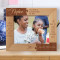 Nephew You Are A Connection To Life Personalized Wooden Frame-10" x 8" Brown Horizontal