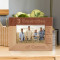 3 Generation A Tie To The Past & A Road To The Future Personalized Wooden Frame-6" x 4" Brown Horizontal