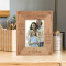 Children Are Born, Traditions Are Passed, The Love Continues Future Personalized Wooden Frame 3 1/2" x 5" Brown (Vertical)