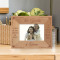 Children Are Born, Traditions Are Passed, The Love Continues Future Personalized Wooden Frame-5" x 3 1/2" Brown Horizontal