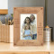 Children Are Born, Traditions Are Passed, The Love Continues Future Personalized Wooden Frame 4" x 6" Brown (Vertical)