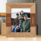 Three Generation Family Is A Connection To Life, A Tie To The Past & A Road To The Future Personalized Wooden Frame 8" x 10" Brown (Vertical)