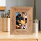 Three Generation Personalized Wooden Frame 3 1/2" x 5" Brown (Vertical)