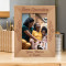 Three Generation Personalized Wooden Frame 5" x 7" Brown (Vertical)