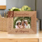 3 Generation Our Joy And Love We Pass Along Personalized Wooden Frame-5" x 3 1/2" Brown Horizontal