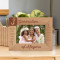 3 Generation Our Joy And Love We Pass Along Personalized Wooden Frame-6" x 4" Brown Horizontal