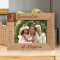 3 Generation Our Joy And Love We Pass Along Personalized Wooden Frame-7" x 5" Brown Horizontal