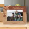 Three Generation Personalized Wooden Frame-7" x 5" Brown Horizontal