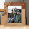 Three Generation Personalized Wooden Frame 8" x 10" Brown (Vertical)