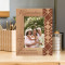 3 Generation The Family Is On Of Nature's, Masterpieces Personalized Wooden Frame 4" x 6" Brown (Vertical)