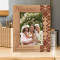 3 Generation The Family Is On Of Nature's, Masterpieces Personalized Wooden Frame 5" x 7" Brown (Vertical)