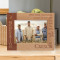3 Generation Other Things May Change And End With The Family Personalized Wooden Frame-7" x 5" Brown Horizontal