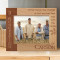 3 Generation Other Things May Change And End With The Family Personalized Wooden Frame-10" x 8" Brown Horizontal