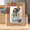 3 Generation A Mother's Treasure Is Her Daughter Personalized Wooden Frame 5" x 7" Brown (Vertical)