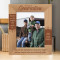 Families Are The Compass That Guides Us Personalized Wooden Frame 8" x 10" Brown (Vertical)