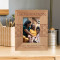 Three Generation Personalized Wooden Frame 3 1/2" x 5" Brown (Vertical)