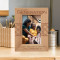 Three Generation Personalized Wooden Frame 4" x 6" Brown (Vertical)