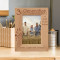 3 Generation A Tie To The Past & A Road To The Future Personalized Wooden Frame 4" x 6" Brown (Vertical)