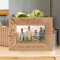 3 Generation A Tie To The Past & A Road To The Future Personalized Wooden Frame-6" x 4" Brown Horizontal