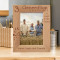 3 Generation A Tie To The Past & A Road To The Future Personalized Wooden Frame 5" x 7" Brown (Vertical)