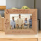 3 Generation A Tie To The Past & A Road To The Future Personalized Wooden Frame-7" x 5" Brown Horizontal