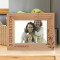 Children Are Born, Traditions Are Passed, The Love Continues Personalized Wooden Frame-7" x 5" Brown Horizontal