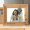 Children Are Born, Traditions Are Passed, The Love Continues Personalized Wooden Frame-10" x 8" Brown Horizontal