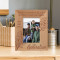 Family Is A Connection To Life, A Tie To The Past & A Road To The Future Personalized Wooden Frame 3 1/2" x 5" Brown (Vertical)