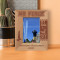 My Soul Is In The Sky Personalized Wooden Frame 3 1/2" x 5" Brown (Vertical)