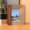 Spread Your Wings & Let The Eagle Inside You Fly Personalized Wooden Frame 3 1/2" x 5" Brown (Vertical)