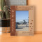 Spread Your Wings & Let The Eagle Inside You Fly Personalized Wooden Frame 4" x 6" Brown (Vertical)