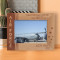Spread Your Wings & Let The Eagle Inside You Fly Personalized Wooden Frame-7" x 5" Brown Horizontal