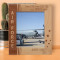 Spread Your Wings & Let The Eagle Inside You Fly Personalized Wooden Frame 8" x 10" Brown (Vertical)
