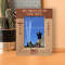 My Soul Is In The Sky Personalized Wooden Frame 4" x 6" Brown (Vertical)