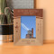 We Do The Impossible Every Day Personalized Wooden Frame 3 1/2" x 5" Brown (Vertical)