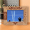 My Soul Is In The Sky Personalized Wooden Frame-7" x 5" Brown Horizontal