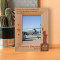 Spread Your Wings & Let The Eagle Inside You Fly Personalized Wooden Frame 4" x 6" Brown (Vertical)