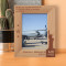Spread Your Wings & Let The Eagle Inside You Fly Personalized Wooden Frame-7" x 5" Brown Horizontal
