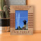 The Engine Is The Heart Of An Airplane, But The Pilot Is Its Soul Personalized Wooden Frame 4" x 6" Brown (Vertical)