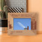 We Do The Impossible Every Day Personalized Wooden Frame-5" x 3 1/2" Brown Horizontal