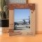 Spread Your Wings & Let The Eagle Inside You Fly Personalized Wooden Frame 5" x 7" Brown (Vertical)