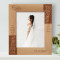 To Love And Be Loved Is To Feel The Sun From Both Sides Personalized Wooden Frame 8" x 10" Brown (Vertical)