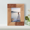 Millions Of Tiny Moments Create Your Love Story Personalized Wooden Frame-5" x 3 1/2" Brown Horizontal 4" x 6" Brown (Vertical)