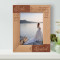 Millions Of Tiny Moments Create Your Love Story Personalized Wooden Frame-5" x 3 1/2" Brown Horizontal 5" x 7" Brown (Vertical)