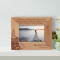 Marriage Is Sharing Life With Your Best Friend Personalized Wooden Frame-5" x 3 1/2" Brown Horizontal