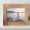 Marriage Is Sharing Life With Your Best Friend Personalized Wooden Frame-10" x 8" Brown Horizontal