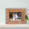 I Can't Think Of Any Better Representation Of Beauty Personalized Wooden Frame-5" x 3 1/2" Brown Horizontal