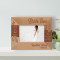 Bride Time The Impossible, Possible Personalized Wooden Frame-5" x 3 1/2" Brown Horizontal
