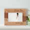 Bride Time The Impossible, Possible Personalized Wooden Frame-6" x 4" Brown Horizontal